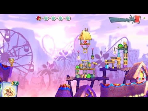 Angry birds 2 game level 419 with new character diamond spell