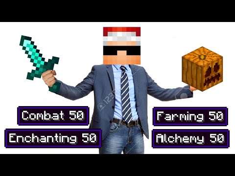 i spent 700 hours acquiring level 50 skills (hypixel skyblock)