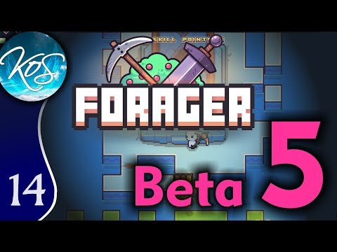 Forager Ep 14: SKELETON IMMUNITY - Beta 5! - Let's Play, Gameplay