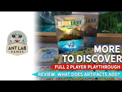 Boonlake Artifacts | Board Game | Playthrough | Review