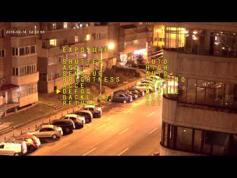 Camera HD-SDI BIG-60EHD si DVR HD-SDI BIG-0480HD (noapte 2) - www.bigit.ro