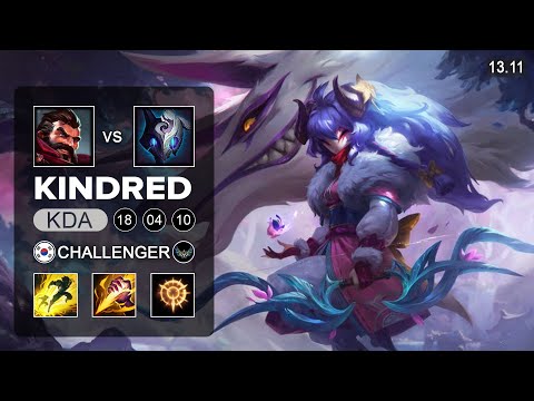 Kindred vs Graves Jungle - KR Challenger - Patch 13.11 Season 13