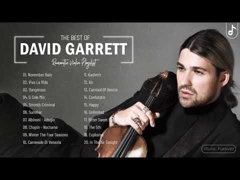 David Garrett Greatest Hits Playlist - David Garrett Best Violin Songs Collection Of All Time
