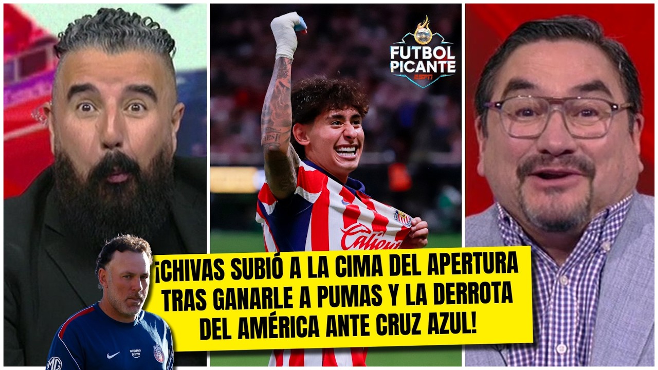 CHIVAS es EL CANDIDATO al TÍTULO, por encima de TOLUCA y CRUZ AZUL: Pietrasanta | Futbol Picante