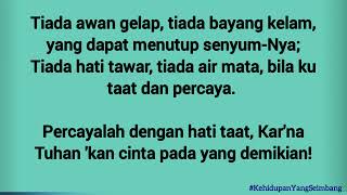 Download lagu 🎧🎙 PERCAYALAH DENGAN HATI TAAT 🎼🎤 Kidung Pemulihan • K426 🎶🎵 mp3