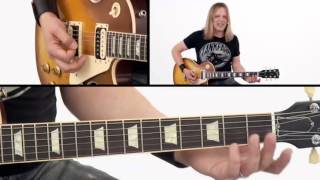 Rock Rhythm Guitar Lesson - #56 Triads Breakdown - Survival Guide - Angus Clark