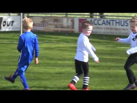 Eerste wedstrijd van Cas!