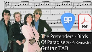The Pretenders - Birds of Paradise (2006 Remaster) Guitar Tabs [TABS]