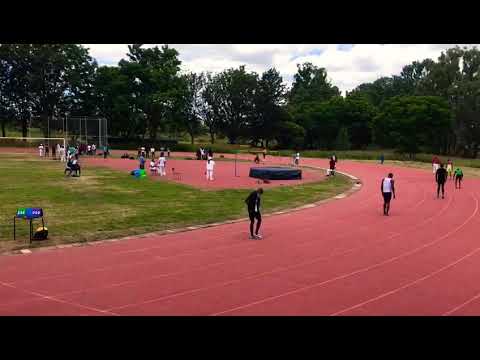 Gerren Muwishi (all black) 400m heat 1 UZ Open 2020