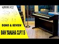 Demo Đàn Piano Yamaha Clavinova CLP115 Music City