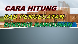 Download lagu How to Calculate the RAB for Painting Building Walls mp3