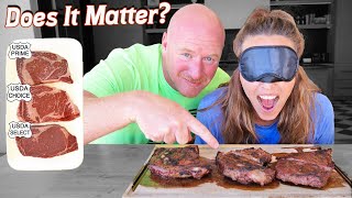 Beef Grade 101: Why Beef Quality Matters! Blindfold Taste Test!