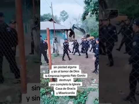 Destruyen Iglesia en Palo Gordo, San Marcos.