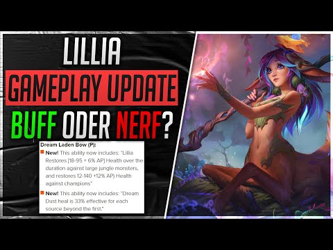 Lillia Rework ist actually gut? LOL PBE Lillia Jungle Gameplay [League of Legends Deutsch / German]