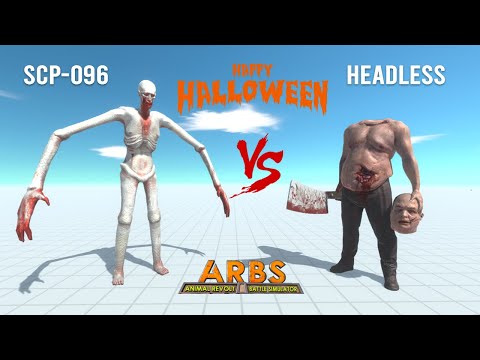 HEADLESS HULK vs SCP-096 (Remastered) - Animal Revolt Battle Simulator