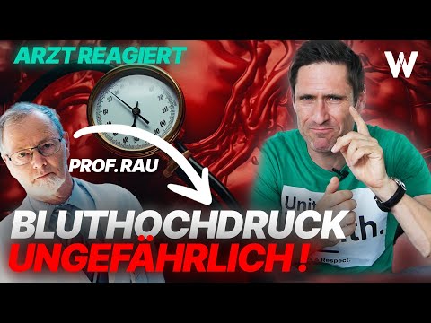 Arzt reagiert: "Warum hoher Blutdruck gut für Dich ist" Professor deckt auf [Reaction Prof. Dr. Rau]