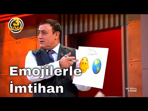 Mahmut Tuncer'in Emojilerle İmtihanı! | 3 Adam