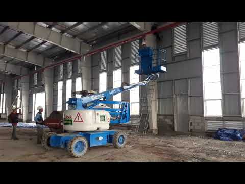 CHO THUÊ XE NÂNG NGƯỜI BOOM LIFT 16M LÀM VIỆC