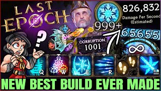 Last Epoch - New Best HIGHEST DAMAGE IMMORTAL Runemaster Mage Build INFINITE Frostbite Ward Guide!
