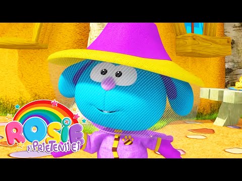 Rosie și prietenii ei - Țup Țup învață despre albine | Desene animate copii