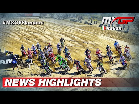 News Highlights in Italiano | MXGP of Flanders 2022 #MXGP #Motocross