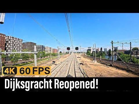 Trein Cabinerit NL / Dijksgracht heropend! / Amsterdam - Hilversum - Deventer / ICM / mei 2025