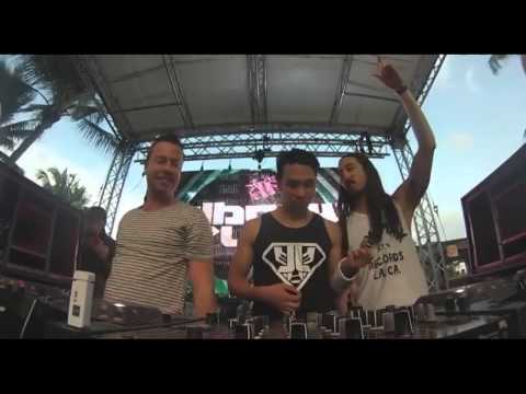 Sander van Doorn back to back Steve Aoki and Laidback Luke drop his new single with Firebeatz!