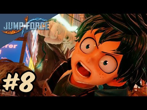 Jump Force | Gameplay Walkthrough Part 8 | Story Mode | Deku training with Jotaro | 1080p
