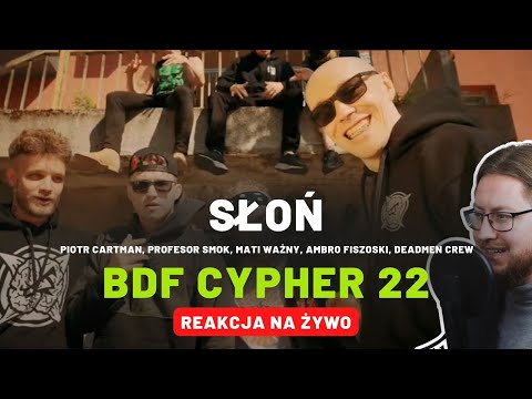 Słoń ft. Piotr Cartman, Profesor Smok, Mati Ważny, Ambro Fiszoski, Deadmen Crew "BDF Cypher 22"