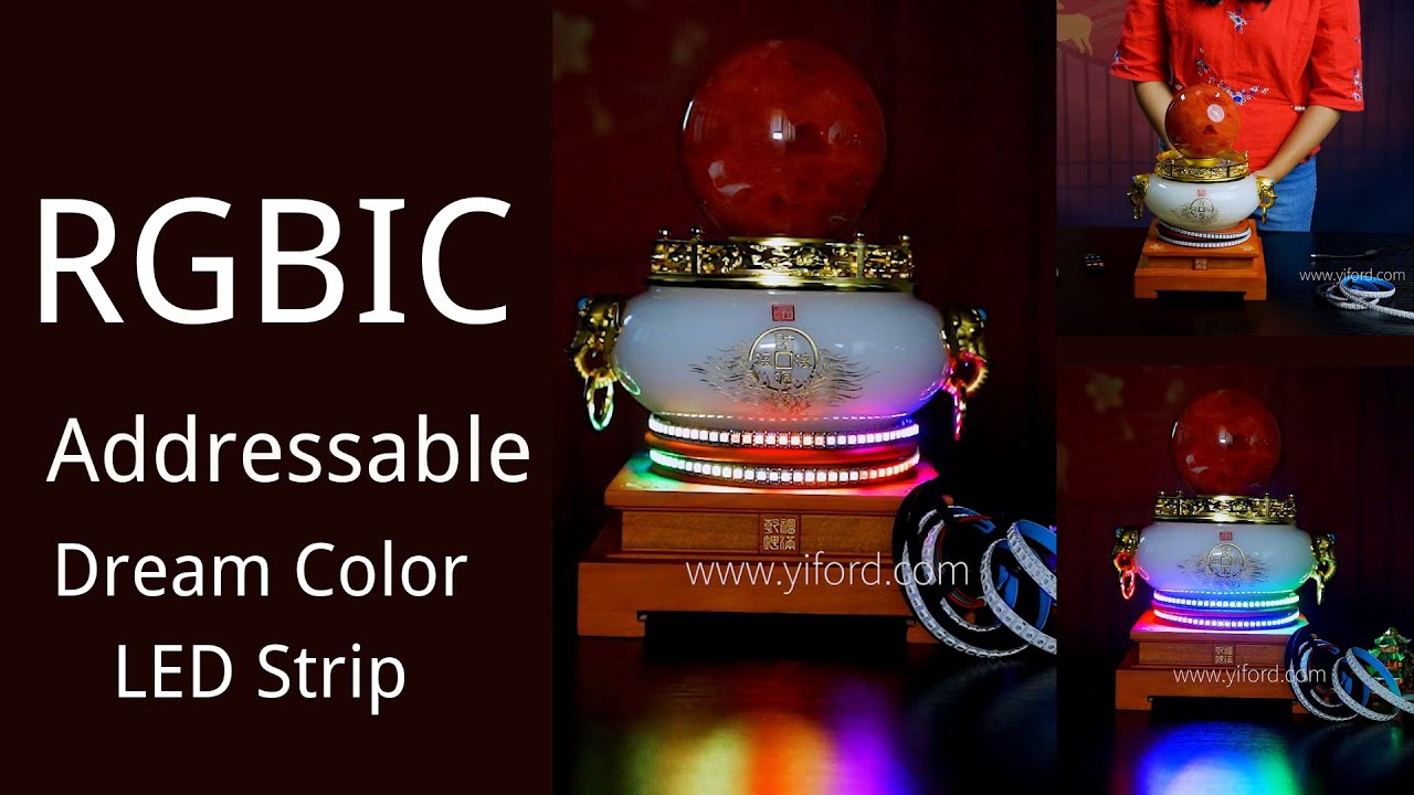 Video Tag 48 Addressable Led Strip Lights Ideas--How To Use Rgb Pixel Light Strips