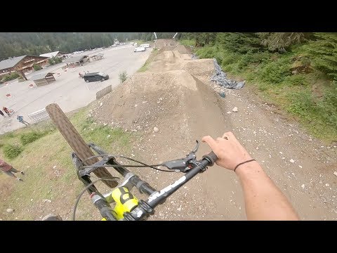 MTB DOWNHILL FREESTYLE AT CHATEL REBOUL JAM LINE
