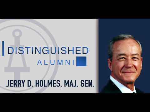 Tau Beta Pi's Distinguished Alumnus: Major General Jerry Holmes