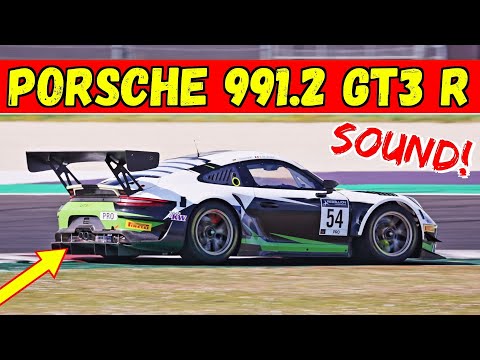 Porsche 991.2 GT3 R - 550Hp 4.0-Litre N/A Flat-6 Engine Sound! - Action at Monza & Misano Circuits