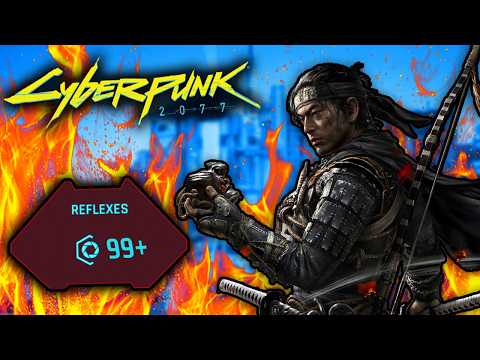 Breaking Cyberpunk 2077 By Only Leveling Reflexes