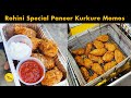 Special Paneer Kurkure Momos At Fab Momos l Rohini Street Food