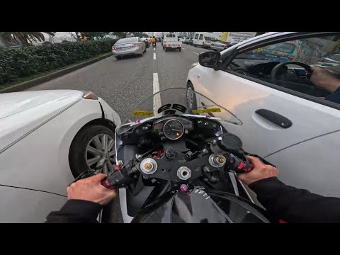 YAMAHA YZF R6 - POV RIDE - 4K 60 FPS
