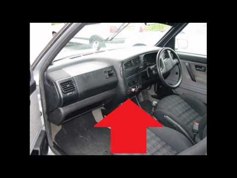 VW Golf Mk3 Diagnostic Port Location Video