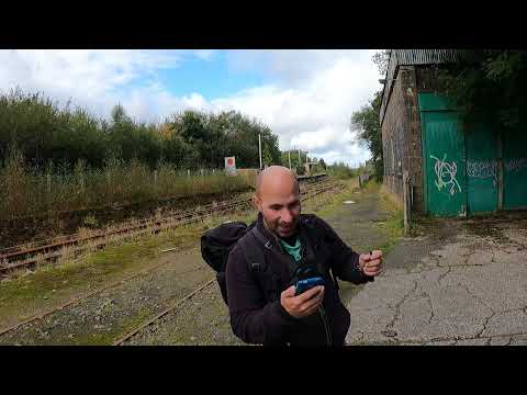 Exploring Meldon viaduct 26th Sep 2022 part 12. History  and when the station closed.