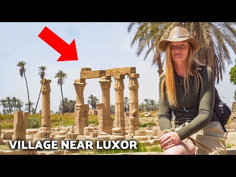 Ancient Temples Hidden in Egyptian Villages: EXPLORING Eastern Luxor