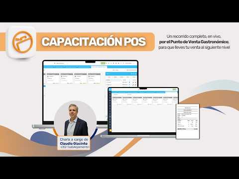Capacitación | Punto de Venta Gastronómico POS