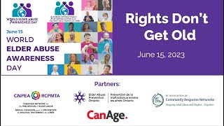 World Elder Abuse Awareness Day - Rights Don't Get Old