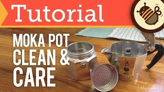 How to Clean & Care for your Moka Pot  (Tutorial)