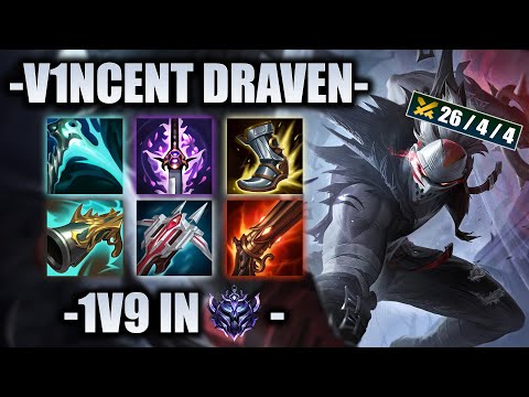 V1NCENT DRAVEN'S EASY WIN IN DIAMOND ELO? - Best Draven World - Vincent´s Draven