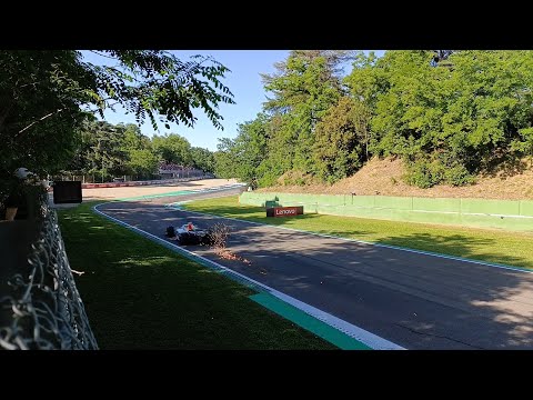 how fast formula 1 looks like in real life. acque minerali imola full speed 2025 williams rb