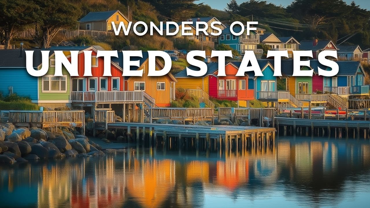Wonders of United States | Top 60 Famous Places in USA | Travel Video 4K