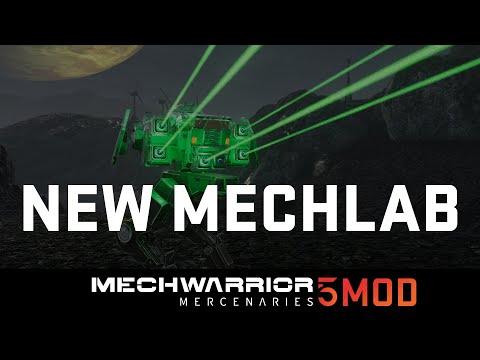 Mechwarrior 5 Mod Review - Be the Hero - Yet Another Mechlab