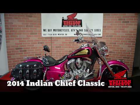 2014 Indian Chief Classic - RARE TRADE IN!