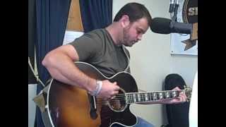 Wade Bowen singing &quot;Patch of Bad Weather&quot; in the AM Corral