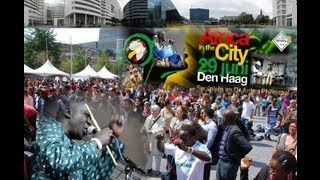 Ebou Gaye Mada op het AfricanFestival Den Haag 2013