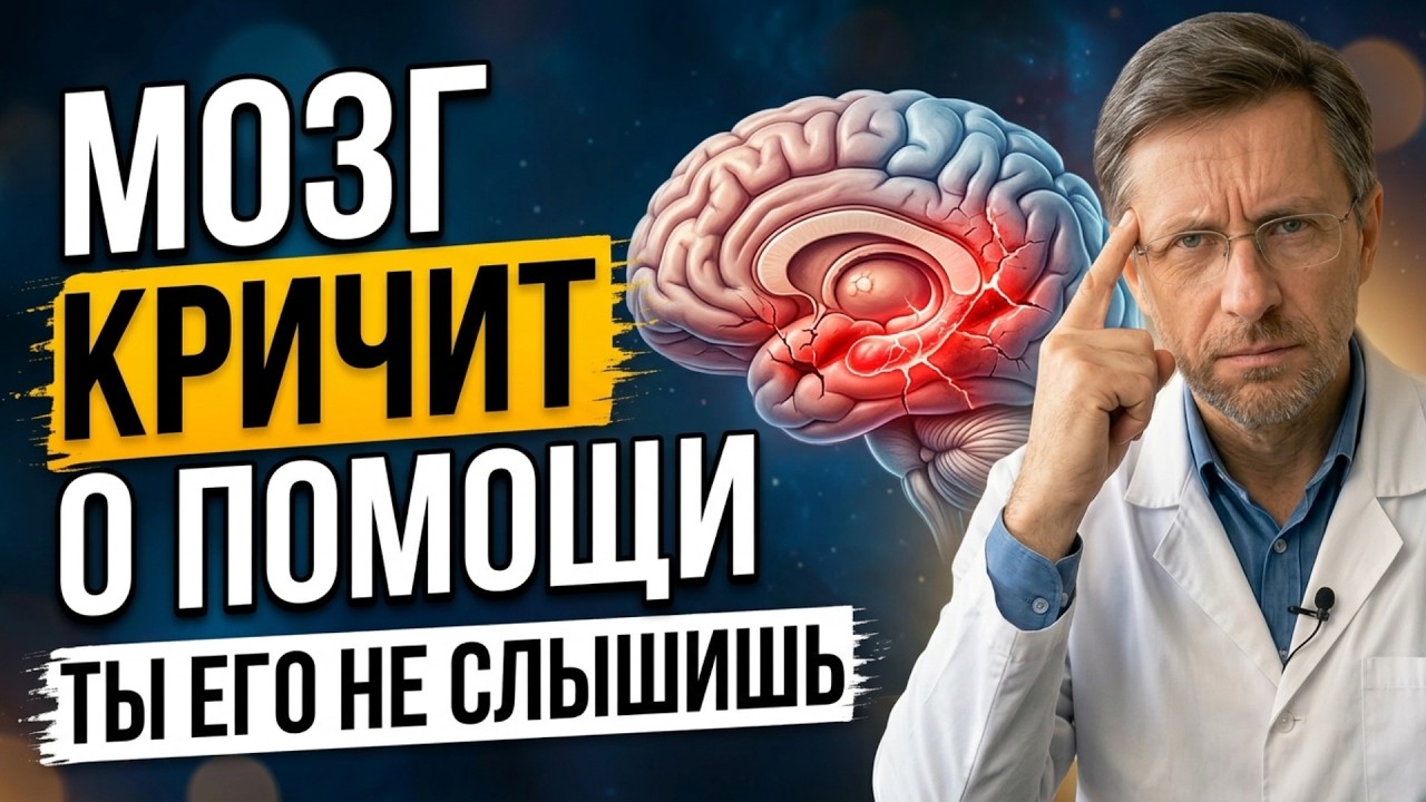 ВАШ мозг подаёт 5 сигналов SOS — большинство их игнорируют